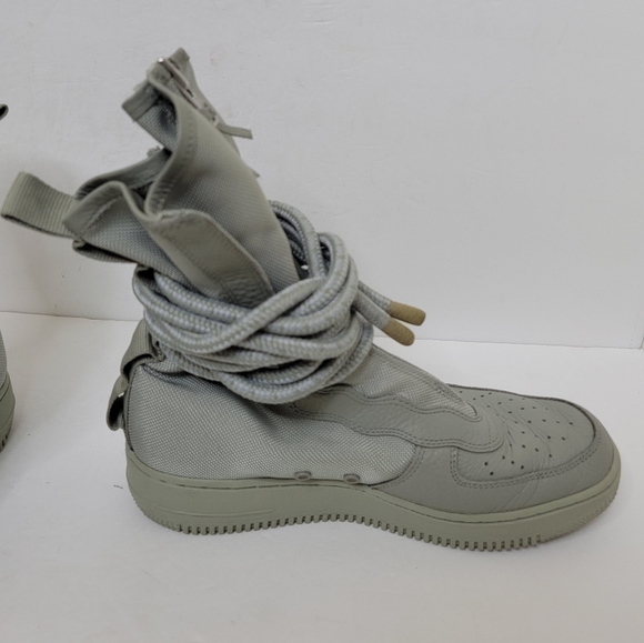 Nike SF Special Field Air Force 1 AF1 Hi Boot Gray Rattan Size 9 AA1128-201 - Picture 6 of 12